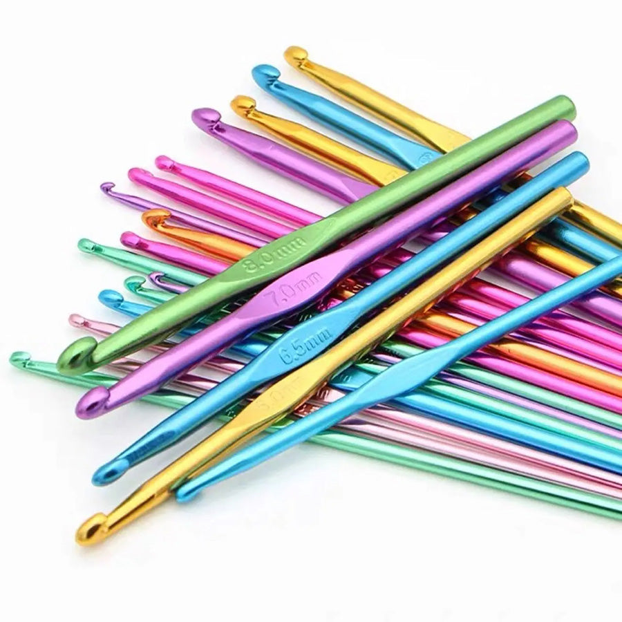 Aluminium Crochet Hook Set